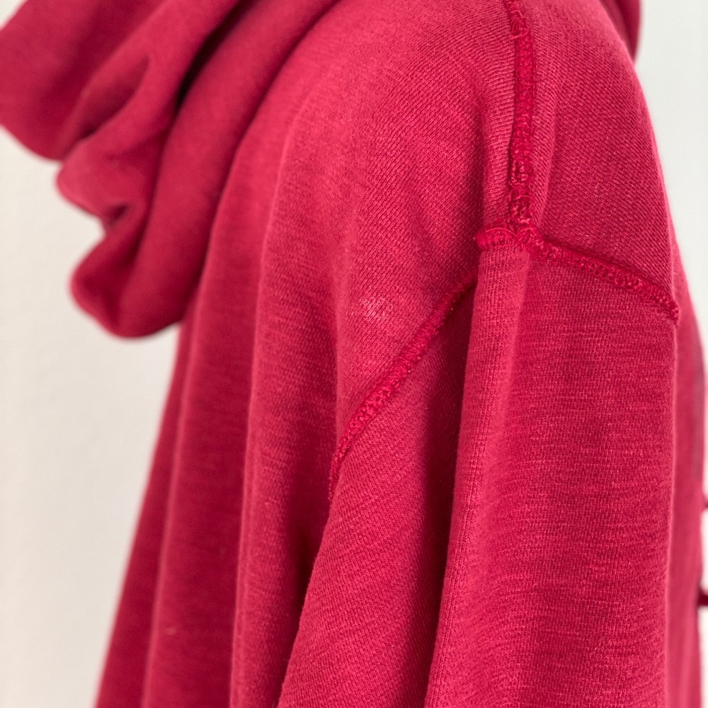 SOLDVintage American Eagle Outfitters Red Hoodie sz M - Picture 8 of 9